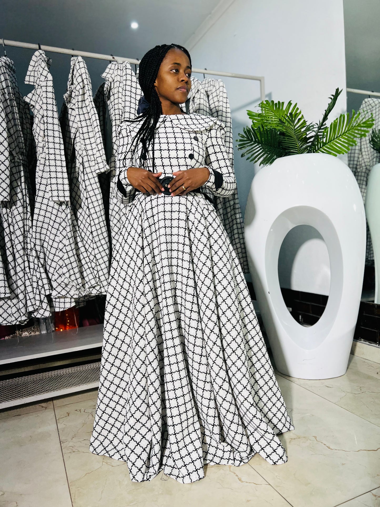 Shenell Selene long dress