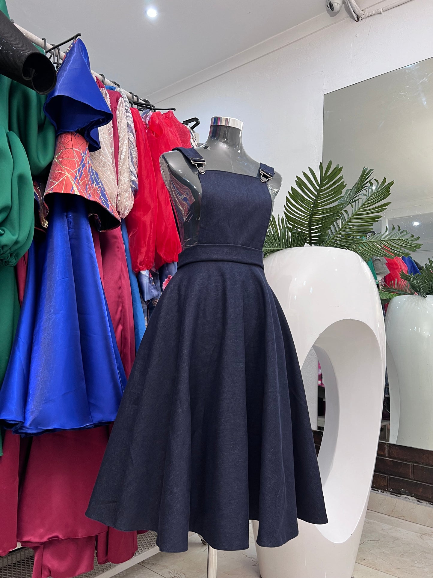 Shenell denim dress
