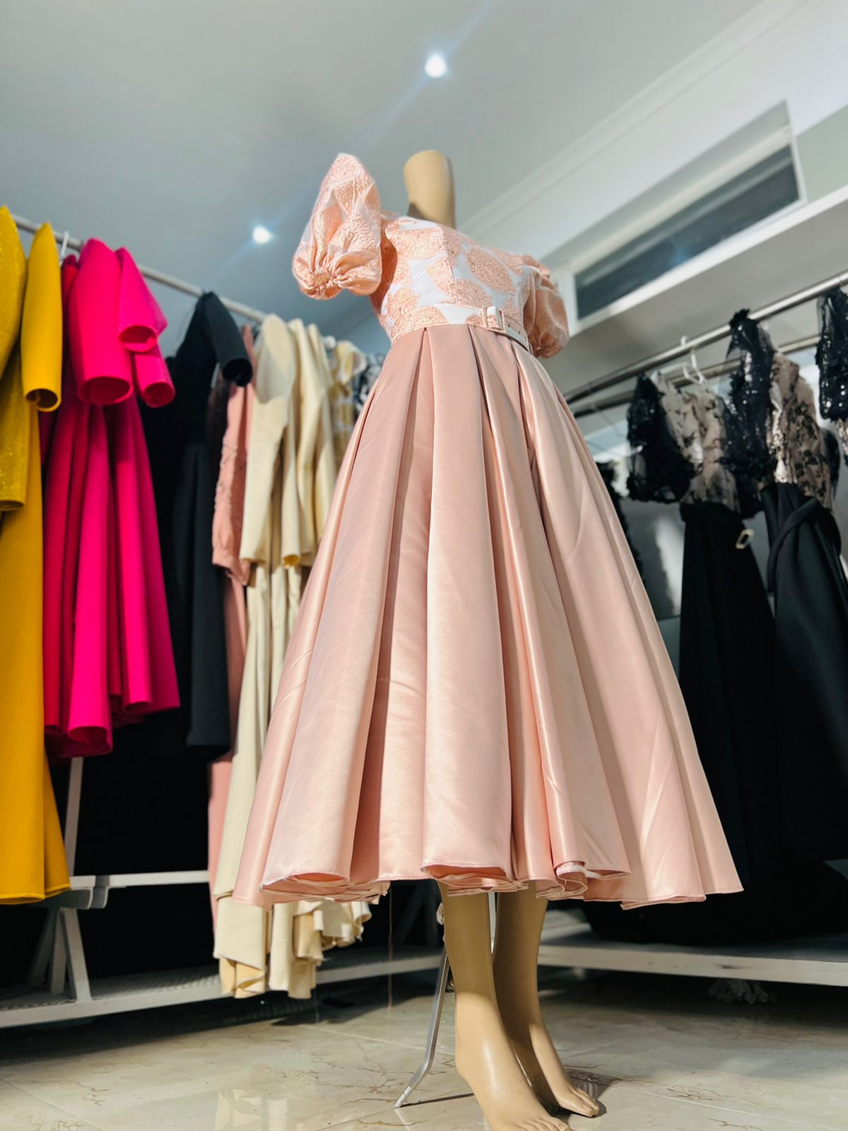 shenell dazzling results dress