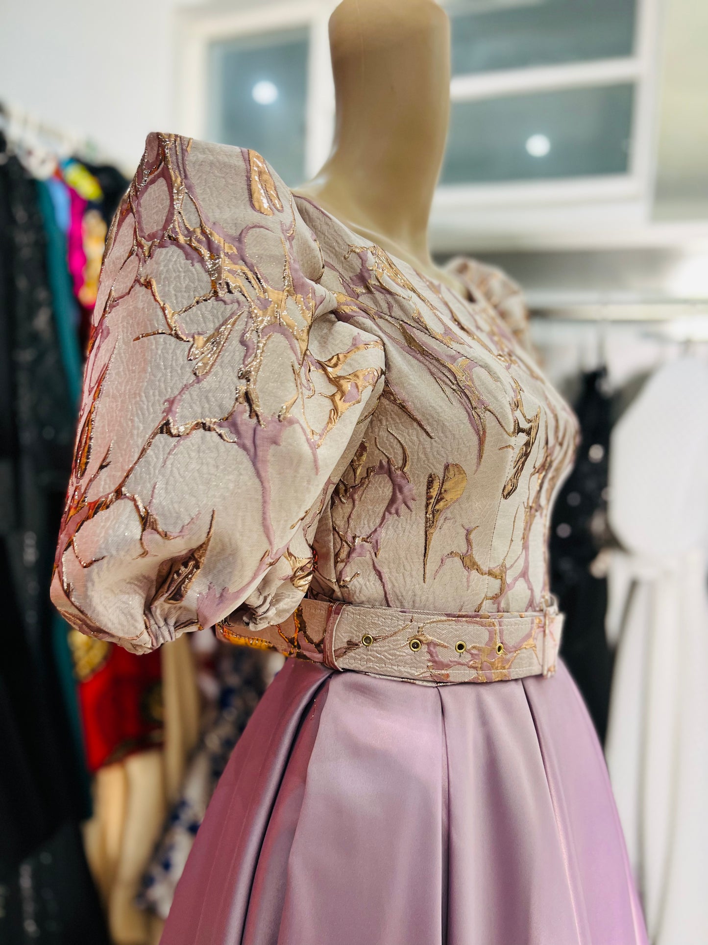 shenell dazzling results dress