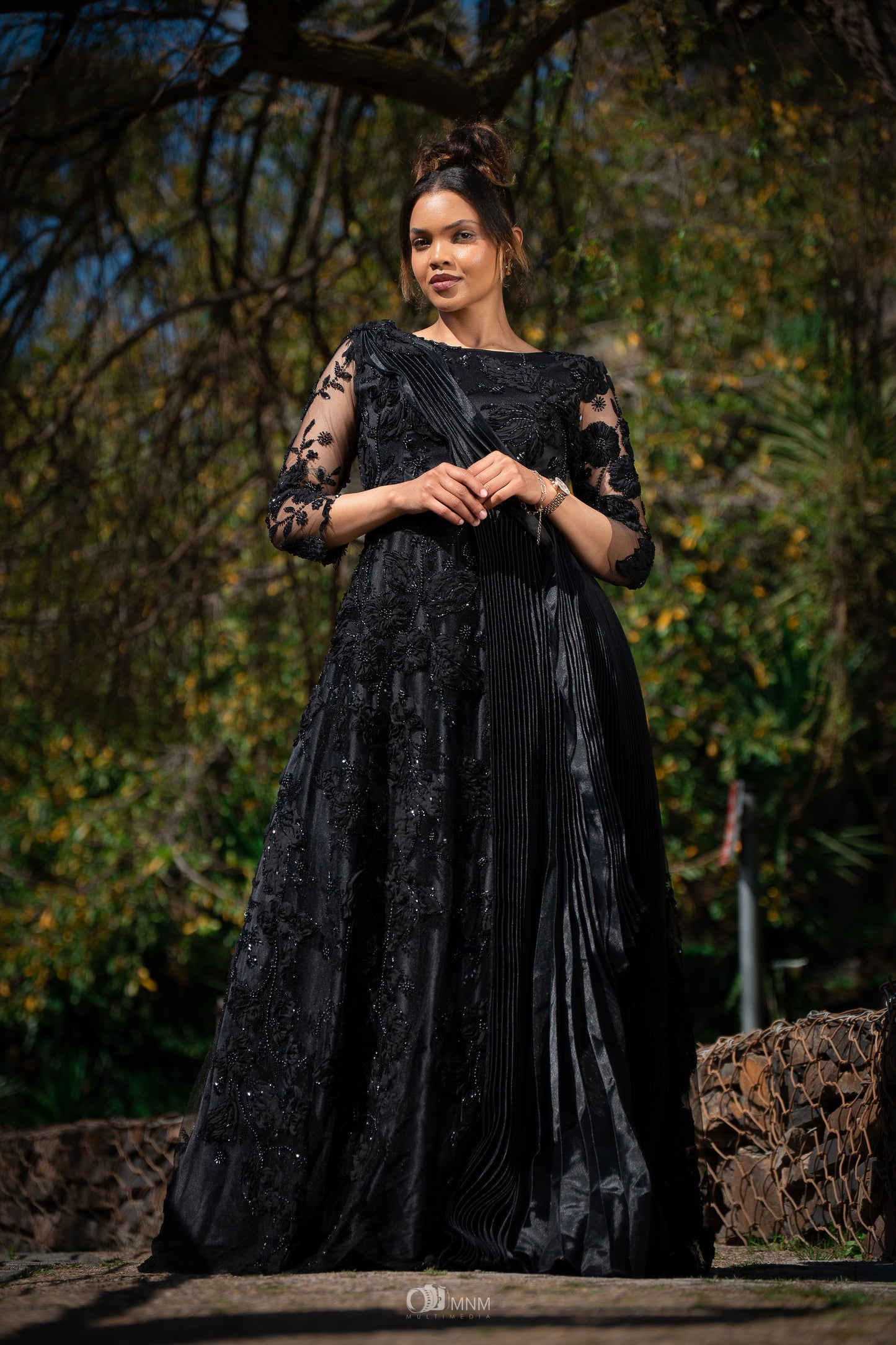 Shenell Midnight Blossom Gown