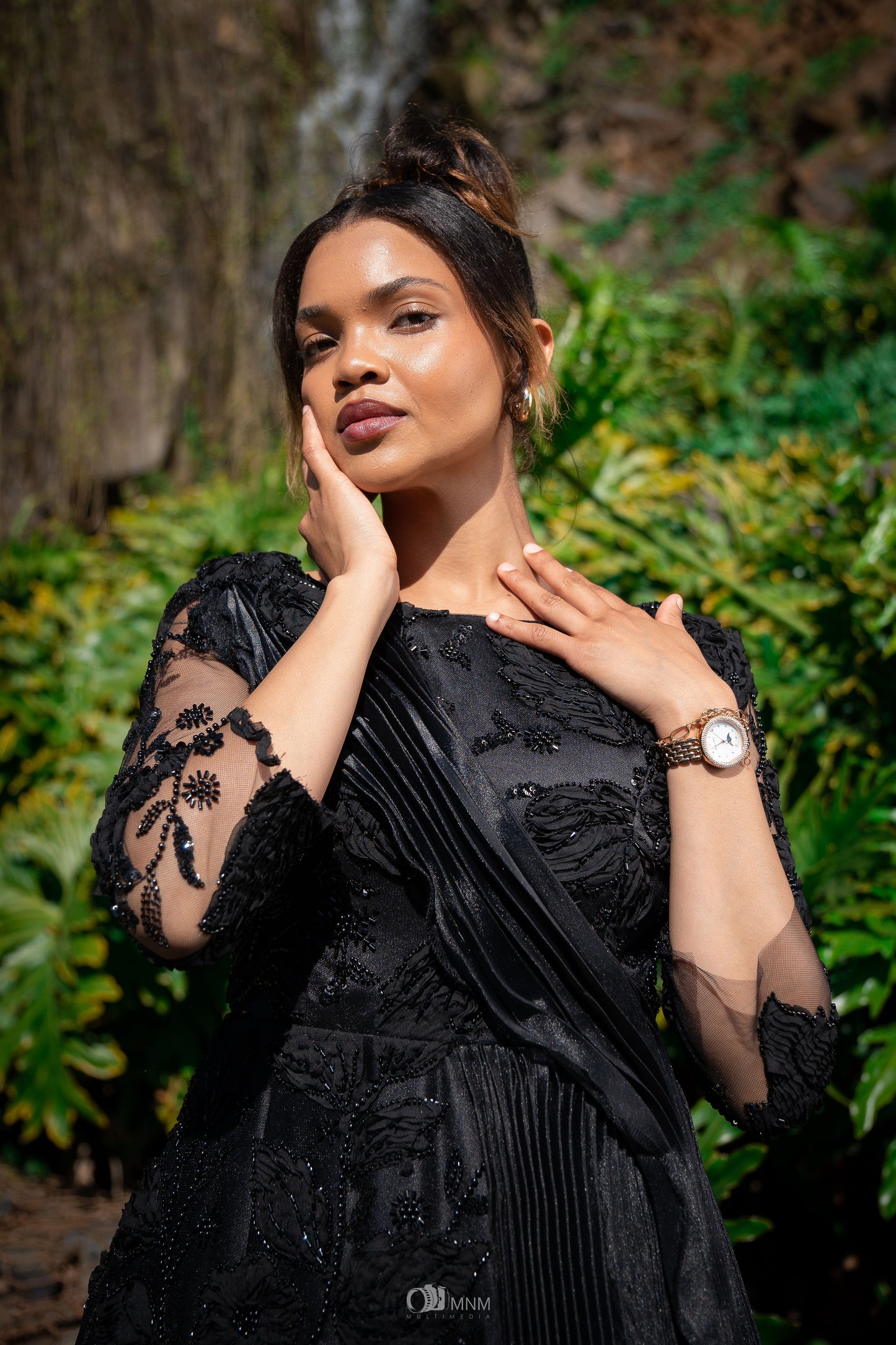 Shenell Midnight Blossom Gown