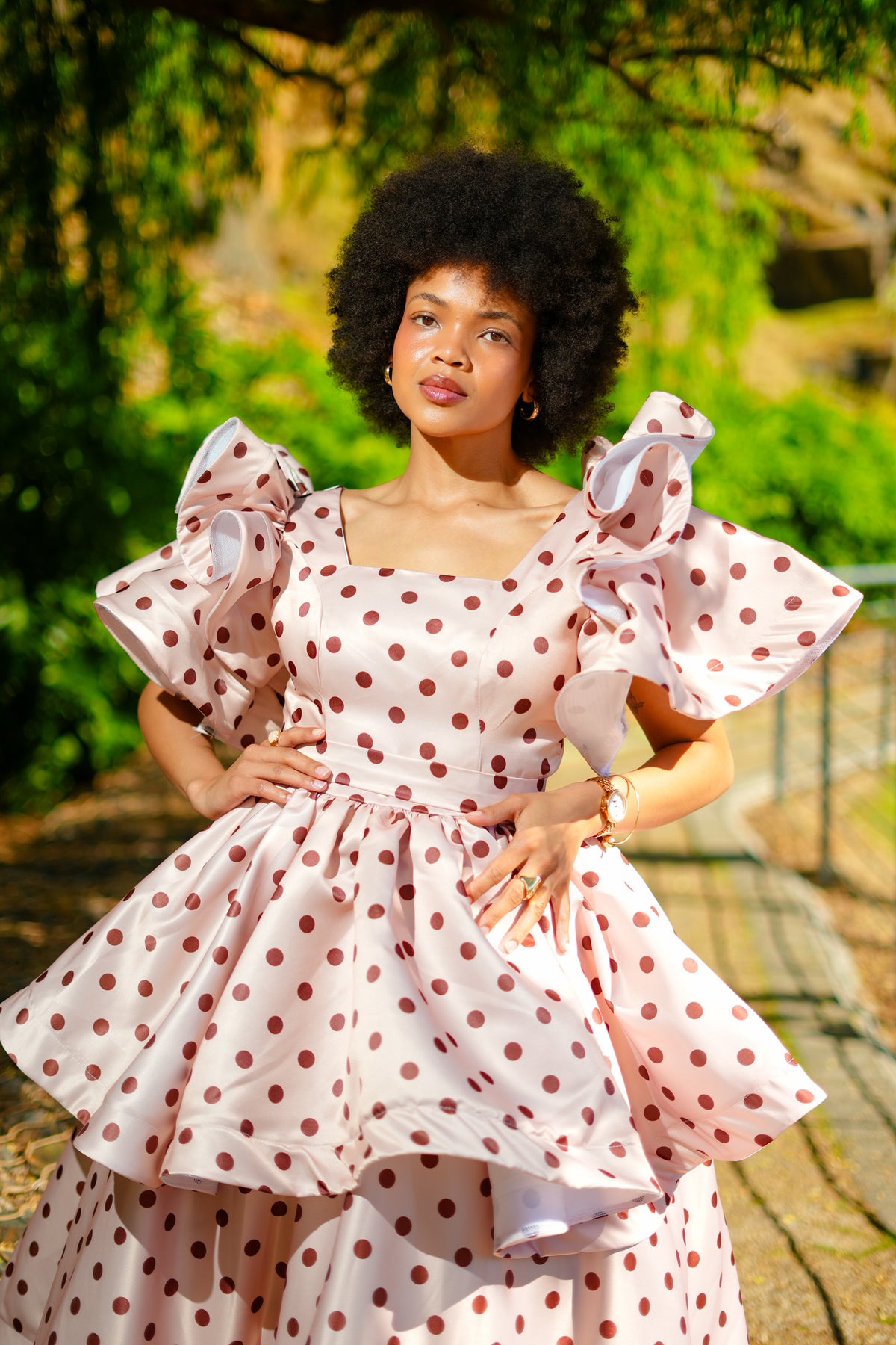 Rosalie Polka Dress