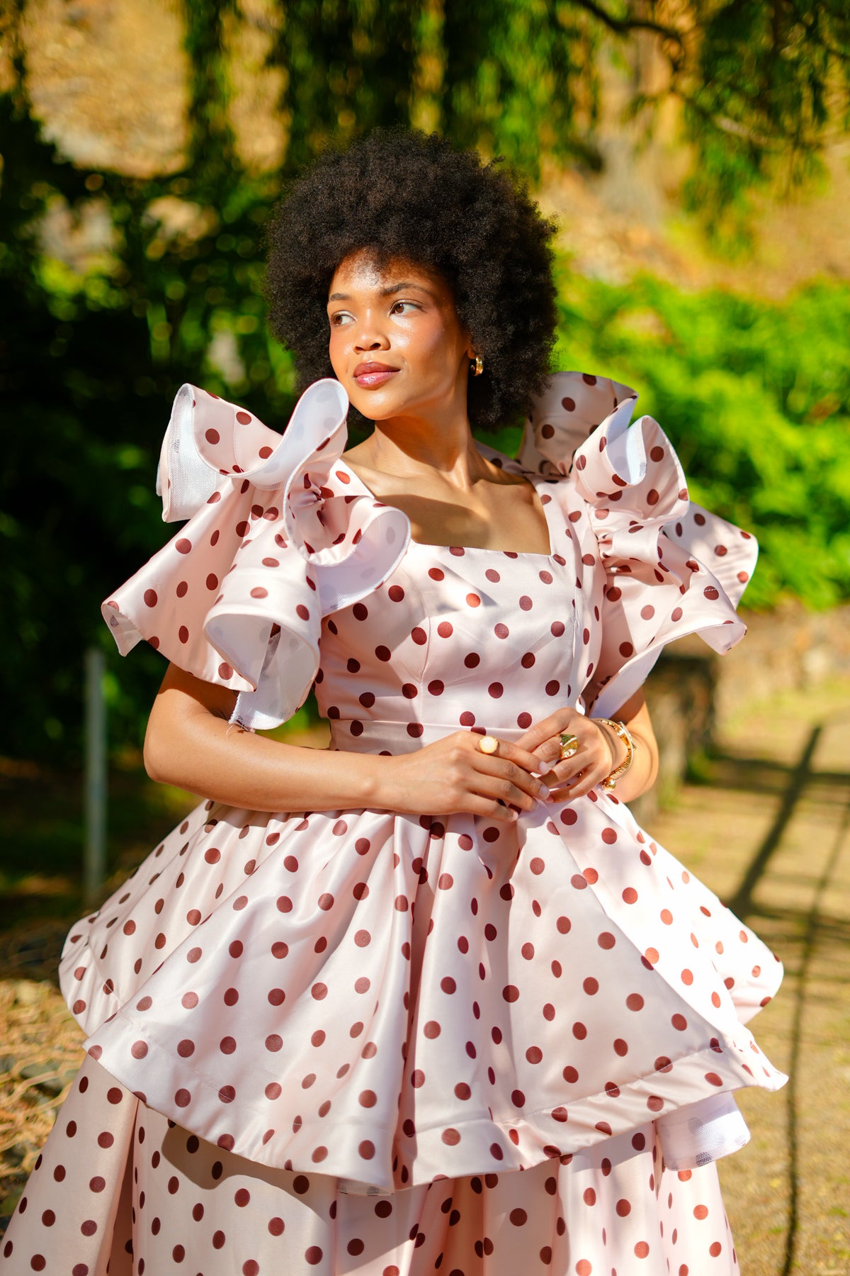 Rosalie Polka Dress