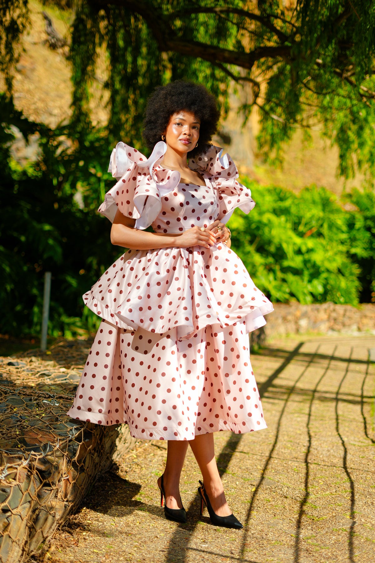 Rosalie Polka Dress