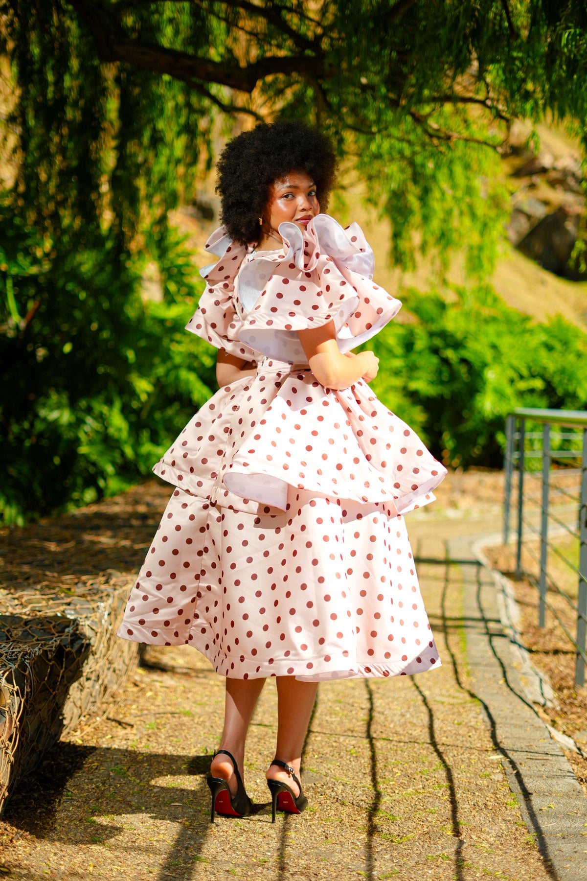 Rosalie Polka Dress