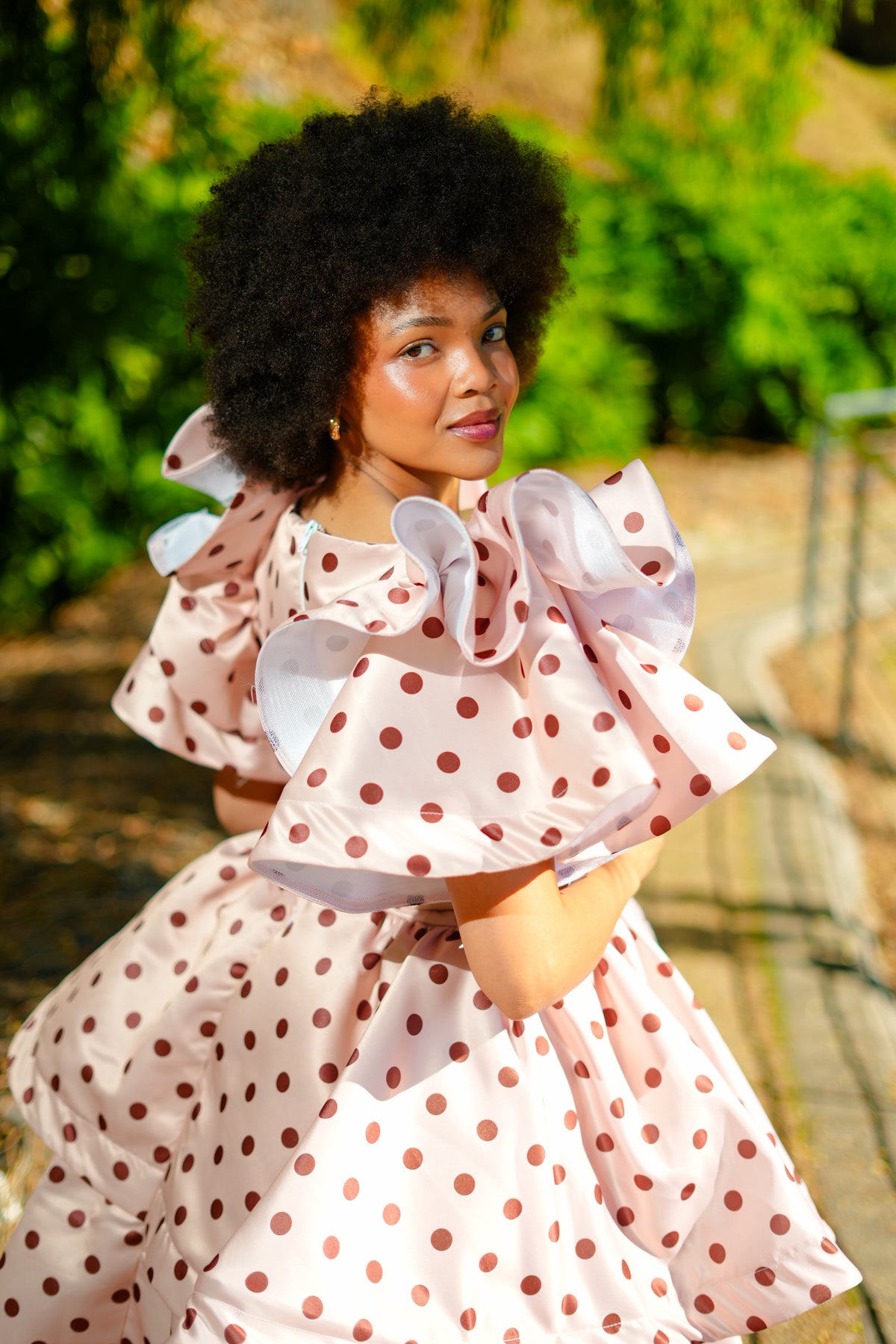 Rosalie Polka Dress