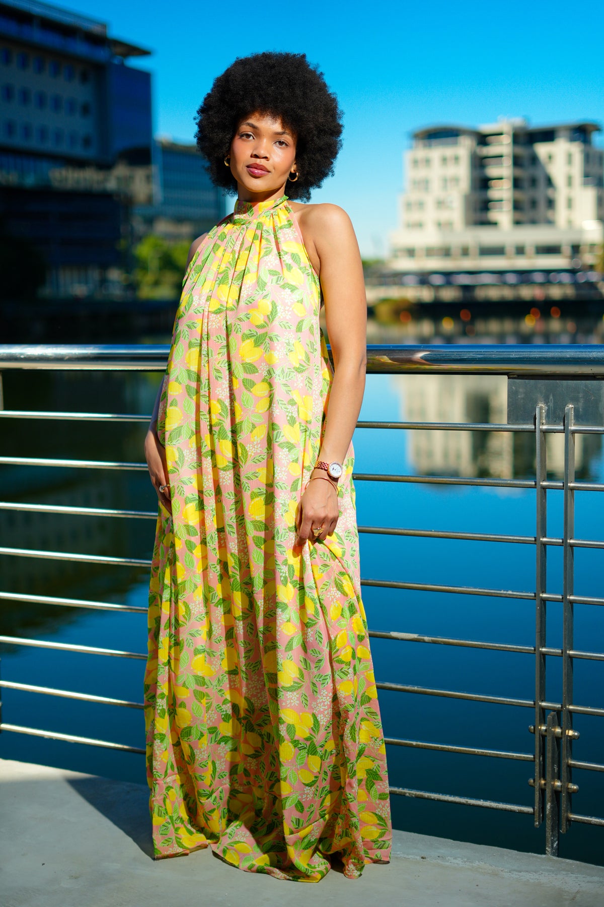 Shenell the marigold dress