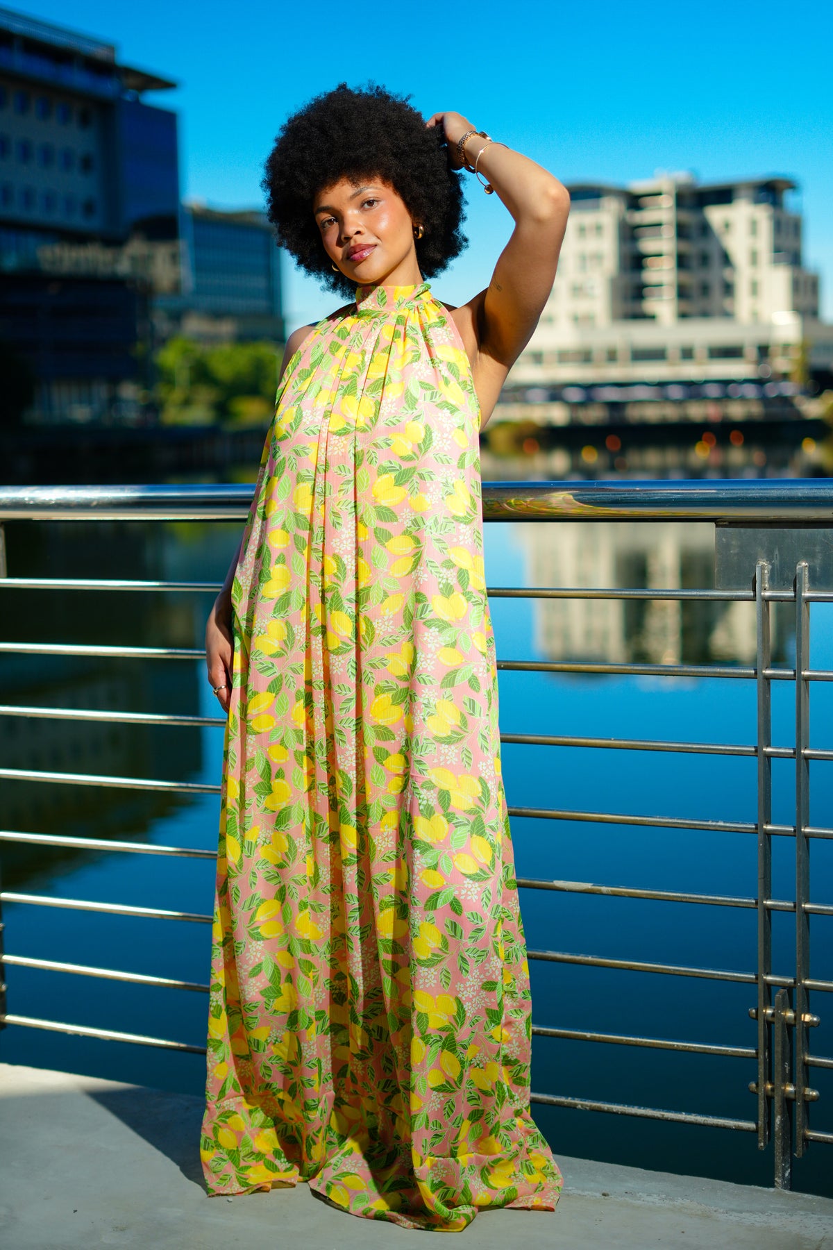 Shenell the marigold dress
