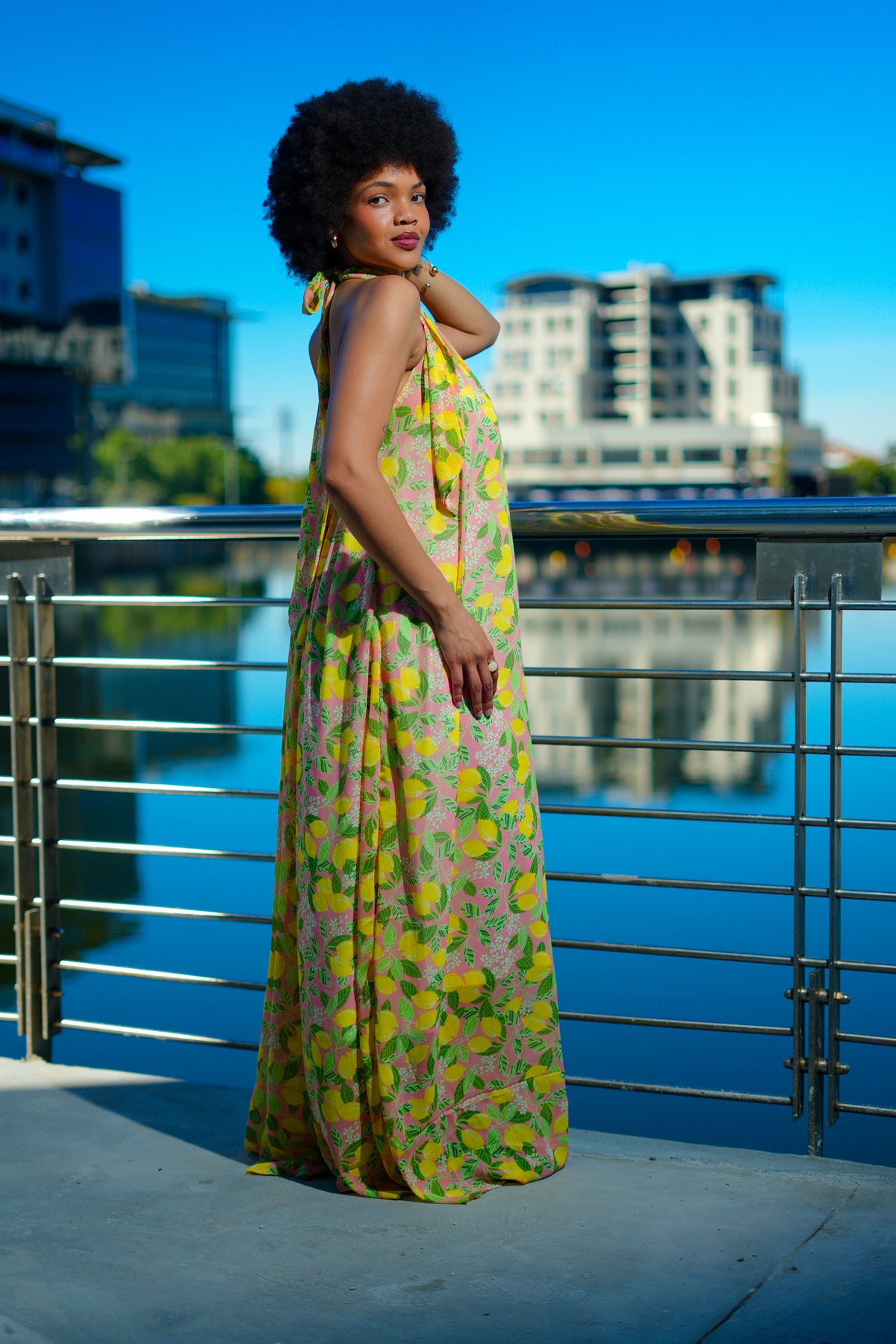 Shenell the marigold dress