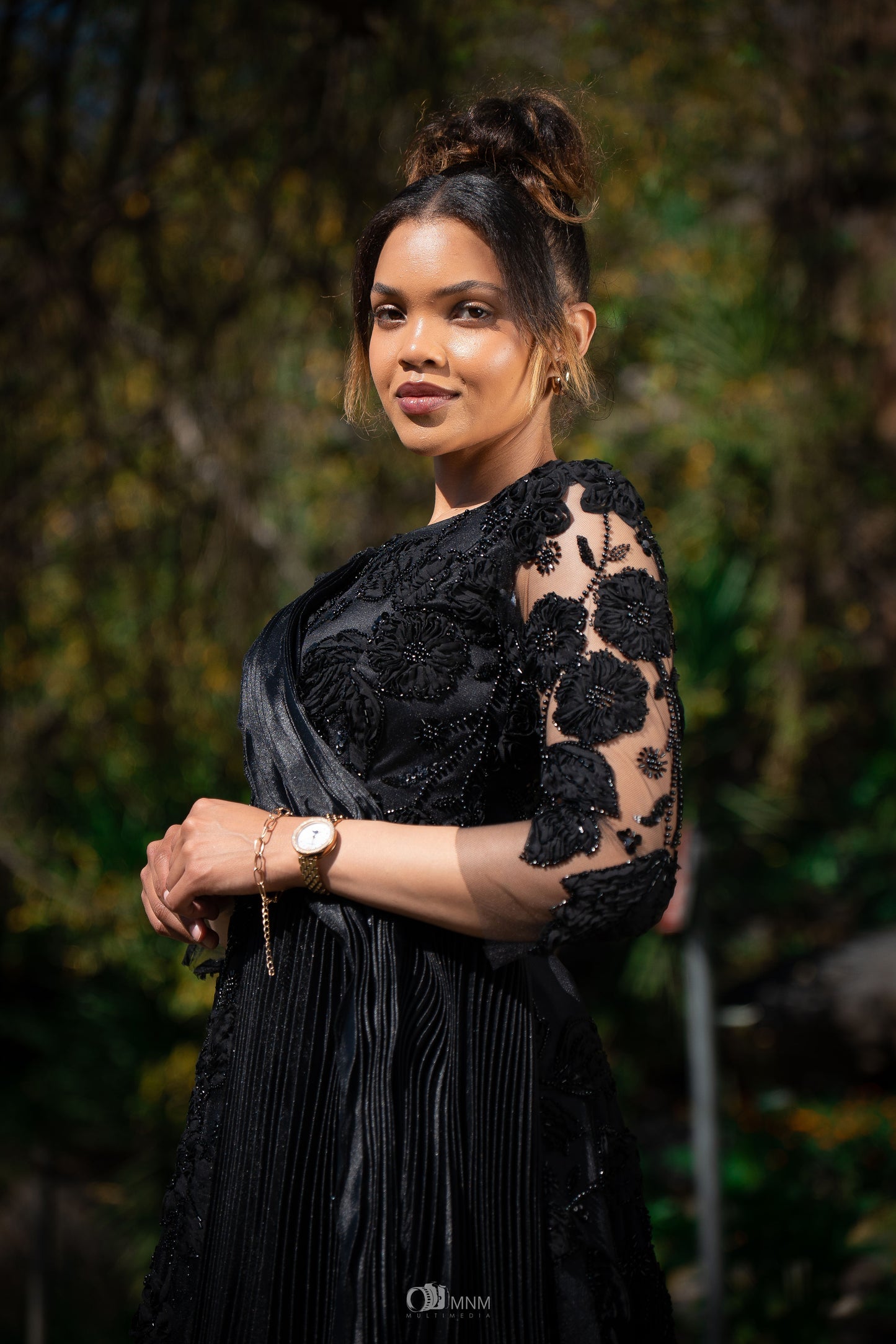 Shenell Midnight Blossom Gown