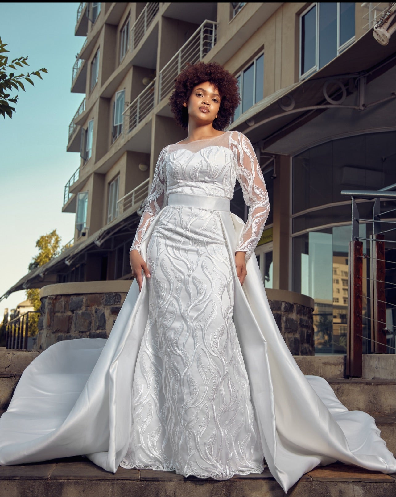 shenell wedmed design dress